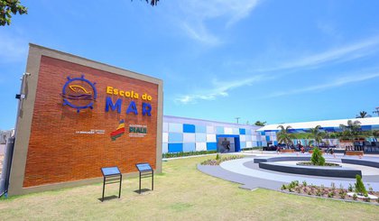 Com laboratórios e simulador de navegação, governo inaugura Escola do Mar no PI (Foto: Governo do Piauí) Com laboratórios e simulador de navegação, governo inaugura Escola do Mar no PI (Foto: Governo do Piauí)