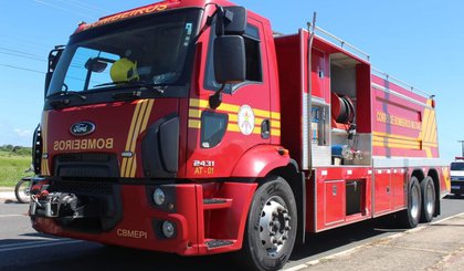 Corpo de Bombeiros em Teresina, Piauí (Foto: Andrê Nascimento/g1) Corpo de Bombeiros em Teresina, Piauí (Foto: Andrê Nascimento/g1)