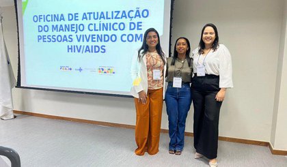 CTA de Floriano participa de oficina sobre manejo clínico de HIV/AIDS em Brasília (Foto: Divulgação / Prefeitura Municipal de Floriano)