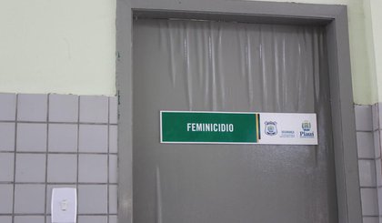 Delegacia de Feminicídio, no Departamento de Homicídios e Proteção à Pessoa (DHPP), em Teresina (Foto: Andrê Nascimento/ g1 Piauí) Delegacia de Feminicídio, no Departamento de Homicídios e Proteção à Pessoa (DHPP), em Teresina (Foto: Andrê Nascimento/ g1 Piauí)