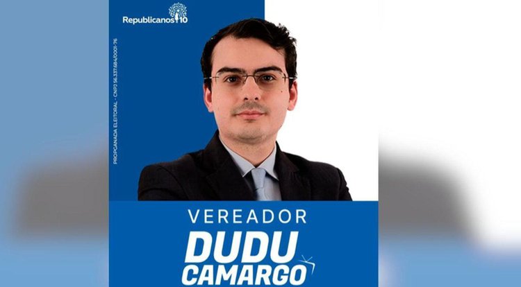 Dudu Camargo recebe 1.324 votos nas eleições municipais de 2024• Redes Sociais