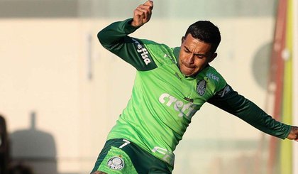 Dudu em treino do Palmeiras (Foto: Cesar Greco / Palmeiras) Dudu em treino do Palmeiras (Foto: Cesar Greco / Palmeiras)