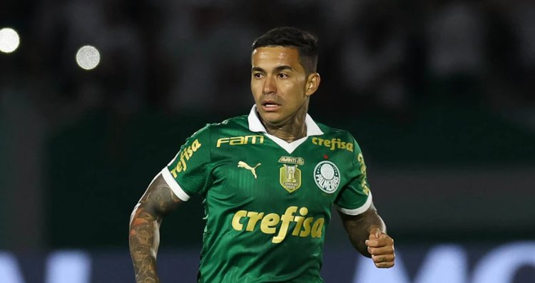 Dudu participou da última vitória do Palmeiras sobre o Galo