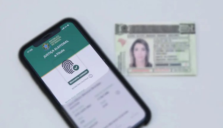E-Título pode ser usado como documento de identificação para eleitores que têm cadastramento biométrico
