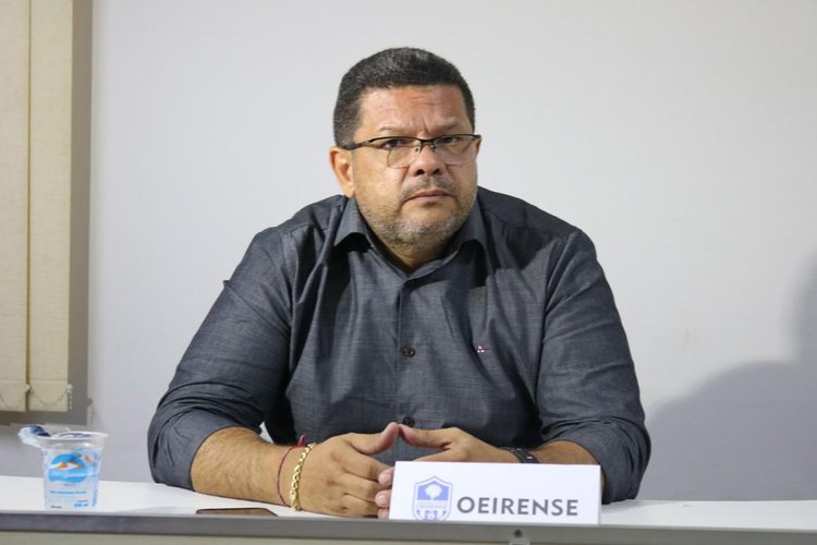 Fabiano Pimentel, presidente do Oeirense