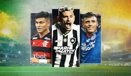 Flamengo, Botafogo e Bahia (Foto: Arte / ge) Flamengo, Botafogo e Bahia (Foto: Arte / ge)