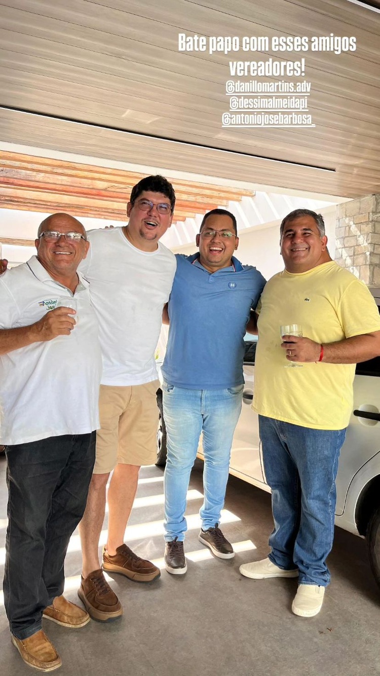 Foto diivulgado do vereador Danilo Marrtins (PT)