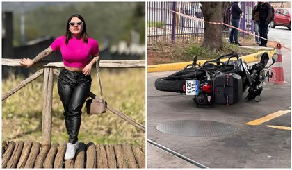 Francisca Marcela da Silva Ribeiro morta durante roubo de moto em Sao Paulo. (Foto: Montagem/g1/Acervo Pessoal) Francisca Marcela da Silva Ribeiro morta durante roubo de moto em Sao Paulo. (Foto: Montagem/g1/Acervo Pessoal)