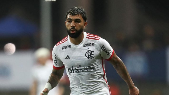 Gabigol completa 300 jogos com a camisa do Flamengo• Reprodução/Flamengo
