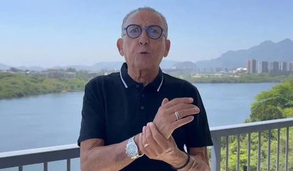 Galvão Bueno, icônico narrador brasileiro (Foto: Reprodução/Instagram/Galvão Bueno)