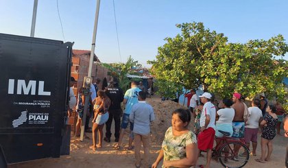 Homem é morto com golpe de faca durante briga em rua de Parnaíba, no Piauí (Foto: Polícia Militar)