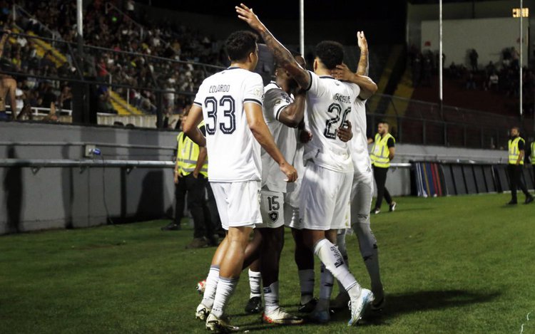 Jogadores do Botafogo