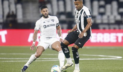 Lance do jogo entre Botafogo e Atlético-MG (Foto: Vítor Silva / Botafogo) Lance do jogo entre Botafogo e Atlético-MG (Foto: Vítor Silva / Botafogo)