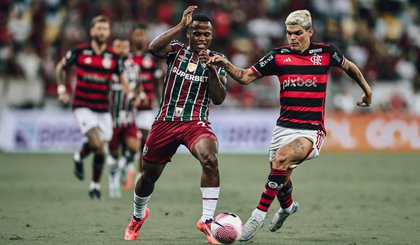 Lance do jogo entre Flamengo e Fluminense (Foto: Lucas Merçon / Fluminense FC) Lance do jogo entre Flamengo e Fluminense (Foto: Lucas Merçon / Fluminense FC)