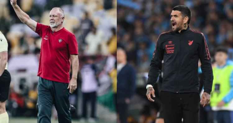 Mano Menezes e Lucho Gonzáles