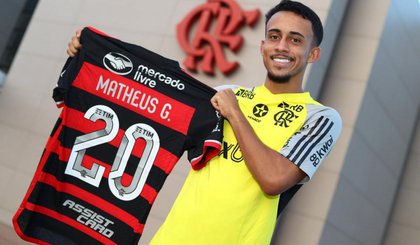 Matheus Gonçalves é jogador do Flamengo (Foto: Gilvan de Souza / Flamengo) Matheus Gonçalves é jogador do Flamengo (Foto: Gilvan de Souza / Flamengo)