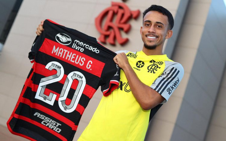 Matheus Gonçalves é jogador do Flamengo