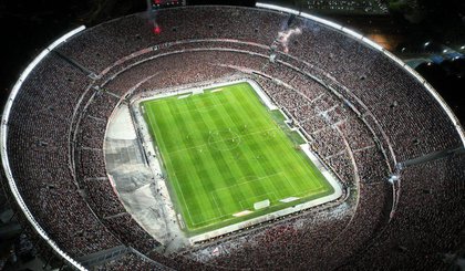 Monumental de Núñez, casa do River Plate (Foto: Divulgação/Twitter/River Plate) Monumental de Núñez, casa do River Plate (Foto: Divulgação/Twitter/River Plate)