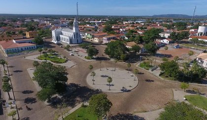 Município de Campo Maior, no Piauí (Foto: Reprodução / TV Clube) Município de Campo Maior, no Piauí (Foto: Reprodução / TV Clube)
