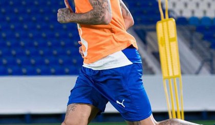 Neymar volta a treinar com grupo no Al-Hilal (Foto: Divulgação) Neymar volta a treinar com grupo no Al-Hilal (Foto: Divulgação)