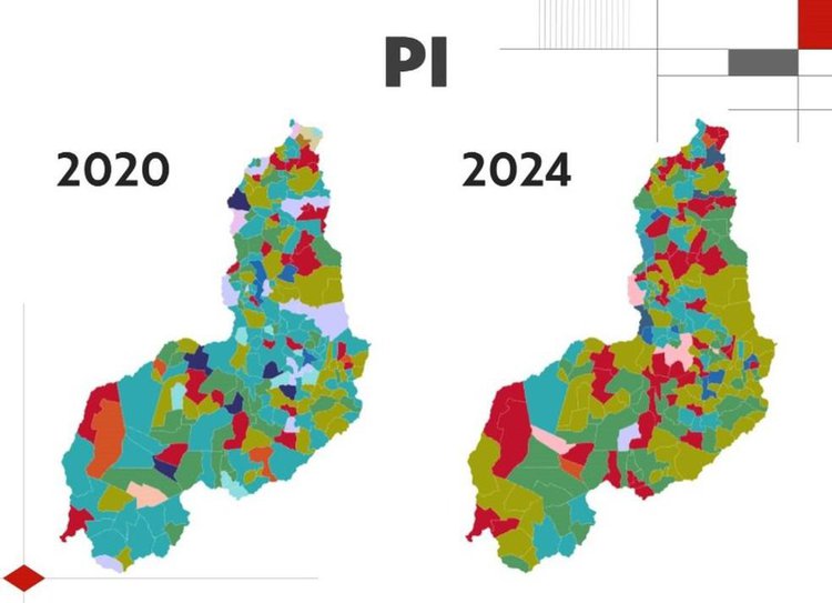 O PSD foi o partido que mais elegeu prefeitos no Piauí em 2024