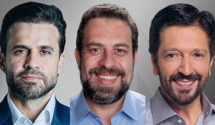 Pablo Marçal (PRTB), Guilherme Boulos (PSOL) e Ricardo Nunes (MDB) (Foto: Arte CNN) Pablo Marçal (PRTB), Guilherme Boulos (PSOL) e Ricardo Nunes (MDB) (Foto: Arte CNN)