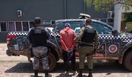 Polícia prende suspeito de matar mulher em Piripiri (Foto: Reprodução) Polícia prende suspeito de matar mulher em Piripiri (Foto: Reprodução)