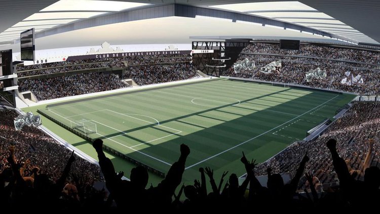 Projeto do Vasco para a reforma de Sao Januario