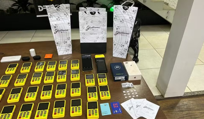 Quadrilha que aplicava golpes contra idosos é desarticulada pela Dracco. (Foto: Divulgação/Dracco) Quadrilha que aplicava golpes contra idosos é desarticulada pela Dracco. (Foto: Divulgação/Dracco)