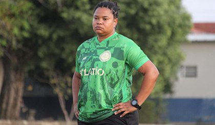 Renata Costa, treinadora do Atlético-PI feminino (Foto: Maurício Soares) Renata Costa, treinadora do Atlético-PI feminino (Foto: Maurício Soares)