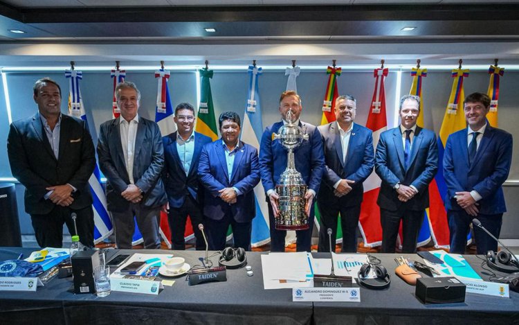 Reunião com os semifinalistas da Libertadores na Conmebol