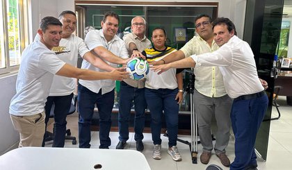 Reunião para alinhamento do Campeonato Piauiense Feminino 2024 (Foto: Divulgação / FFP) Reunião para alinhamento do Campeonato Piauiense Feminino 2024 (Foto: Divulgação / FFP)