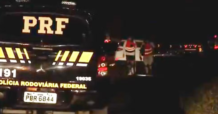 Romeiro morre após ser atropelado por ônibus na Via Dutra.