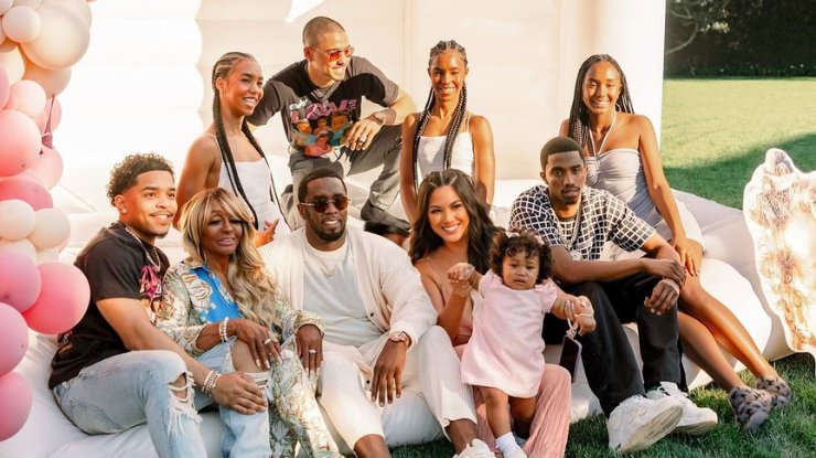 Sean "Diddy" Combs e os sete filhos