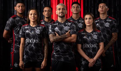 Uniforme 3 do Flamengo (Foto: Divulgação / Flamengo Adidas) Uniforme 3 do Flamengo (Foto: Divulgação / Flamengo Adidas)