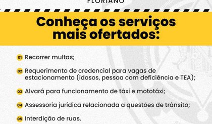 Utilidade Pública: Saiba quais são e como solicitar os serviços ofertados pela Sutran em Floriano (Foto: Divulgação / Prefeitura Municipal de Floriano)