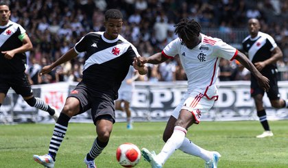 Vasco e Flamengo se enfrentaram pela final do Campeonato Carioca Sub-20 (Foto: Thais Magalhaes / Flamengo) Vasco e Flamengo se enfrentaram pela final do Campeonato Carioca Sub-20 (Foto: Thais Magalhaes / Flamengo)