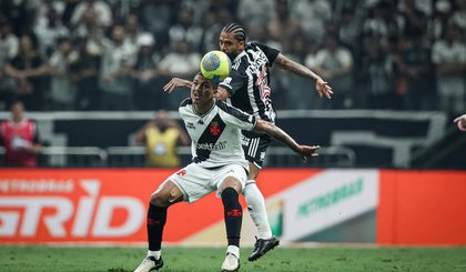 Vasco foi derrotado pelo Atlético-MG em Belo Horizonte (Foto: Pedro Souza / Atlético) Vasco foi derrotado pelo Atlético-MG em Belo Horizonte (Foto: Pedro Souza / Atlético)