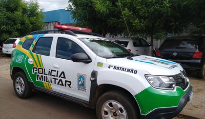 Viatura da Policia Militar (Foto: Antônio Rocha/Tv Clube) Viatura da Policia Militar (Foto: Antônio Rocha/Tv Clube)