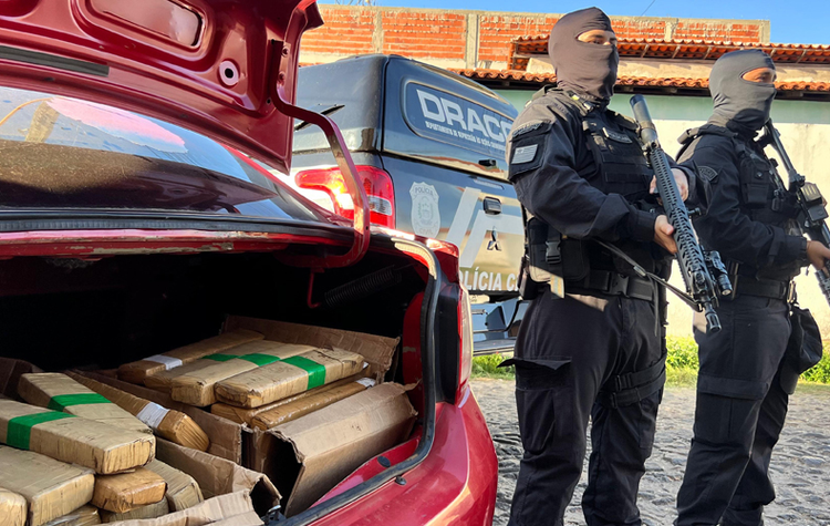 Advogado é preso com 100 kg de drogas dentro de veículo após tentar fugir da polícia