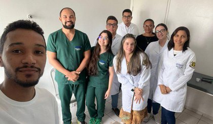 Alunos de Medicina da UNIFAESF (Foto: Divulgação / Prefeitura Municipal de Floriano) Alunos de Medicina da UNIFAESF (Foto: Divulgação / Prefeitura Municipal de Floriano)