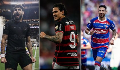Artilheiros do Brasileirão (Foto: Reprodução) Artilheiros do Brasileirão (Foto: Reprodução)