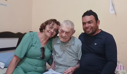 Cearense entra para o Guinness Book como homem mais velho do mundo (Foto: Arquivo Pessoal)