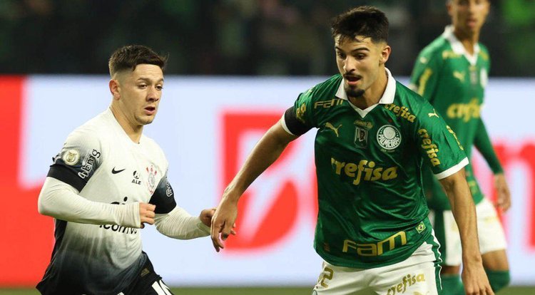 Corinthians e Palmeiras se enfrentam pelo Brasileirão