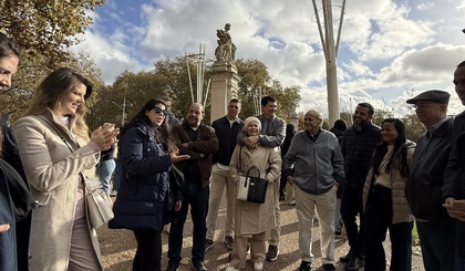 Durante a programação, Silvio e os demais integrantes da comitiva conhecem programas de sucesso implementados em Londres (Foto: Ascom/Silvio Mendes) Durante a programação, Silvio e os demais integrantes da comitiva conhecem programas de sucesso implementados em Londres (Foto: Ascom/Silvio Mendes)