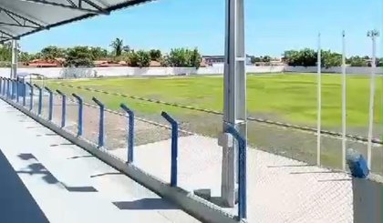 Estádio Jacozão, em José de Freitas (Foto: Reprodução) Estádio Jacozão, em José de Freitas (Foto: Reprodução)