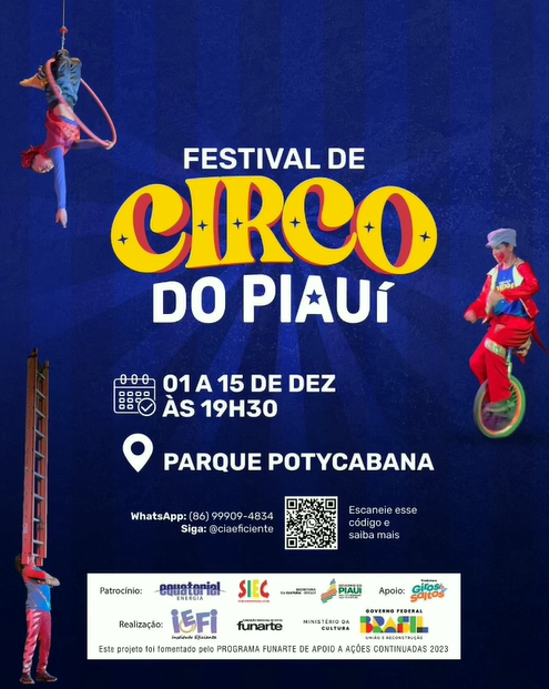 Festival de Circo promove debate sobre políticas públicas e produção artísticas