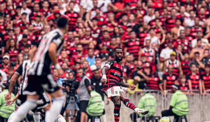 Flamengo x Atlético-MG (Foto: Paula Reis / Flamengo) Flamengo x Atlético-MG (Foto: Paula Reis / Flamengo)