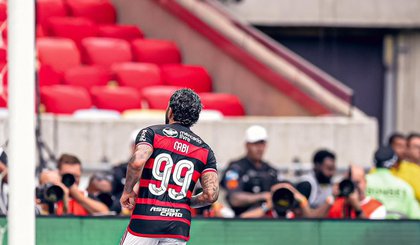 Gabigol em ação pelo Flamengo (Foto: Paula Reis / CRF) Gabigol em ação pelo Flamengo (Foto: Paula Reis / CRF)
