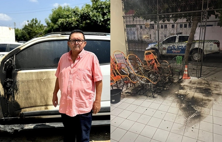 Humberto Simões, ex vice-prefeito de Pio IX teve sua casa e veículo danificados